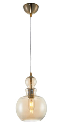 Lampada pendente Pendant in Metallo Tone Bronzo