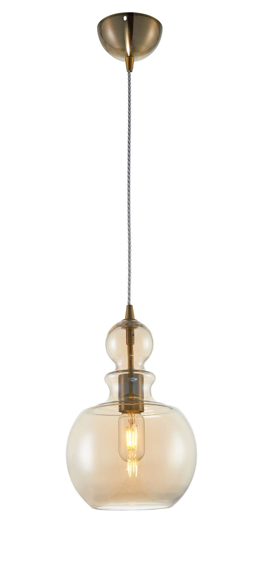 Lampada pendente Pendant in Metallo Tone Bronzo