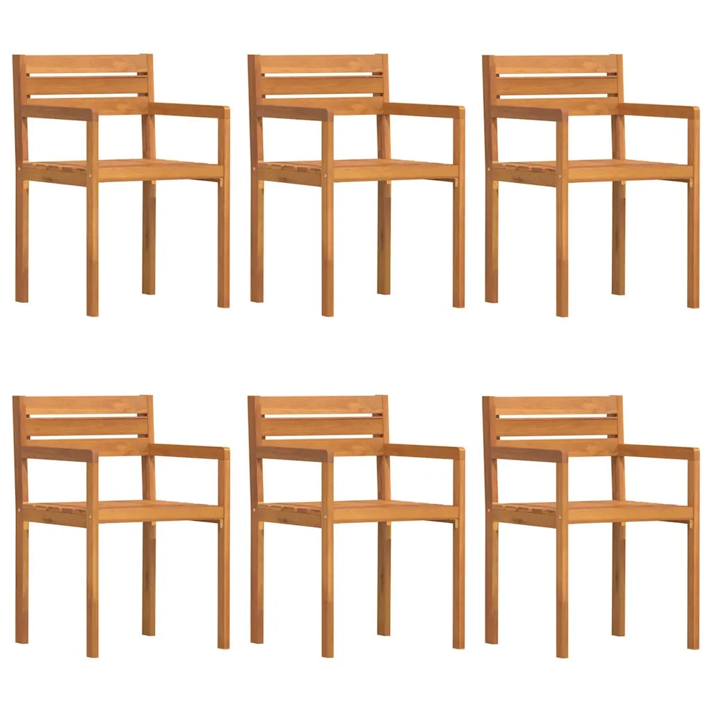 Set da pranzo da giardino da 7 pz in Legno Massello di Acacia 3334772