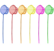 RETINO CON MANICO IN BAMBOO CM.10 PER BAMBINI IN COLORAZIONE ASSORTITA