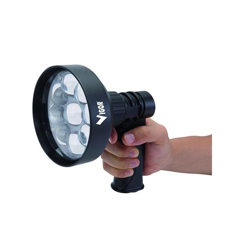 Vigor Faro Led Ricaricabili Censimento Notturno 27W