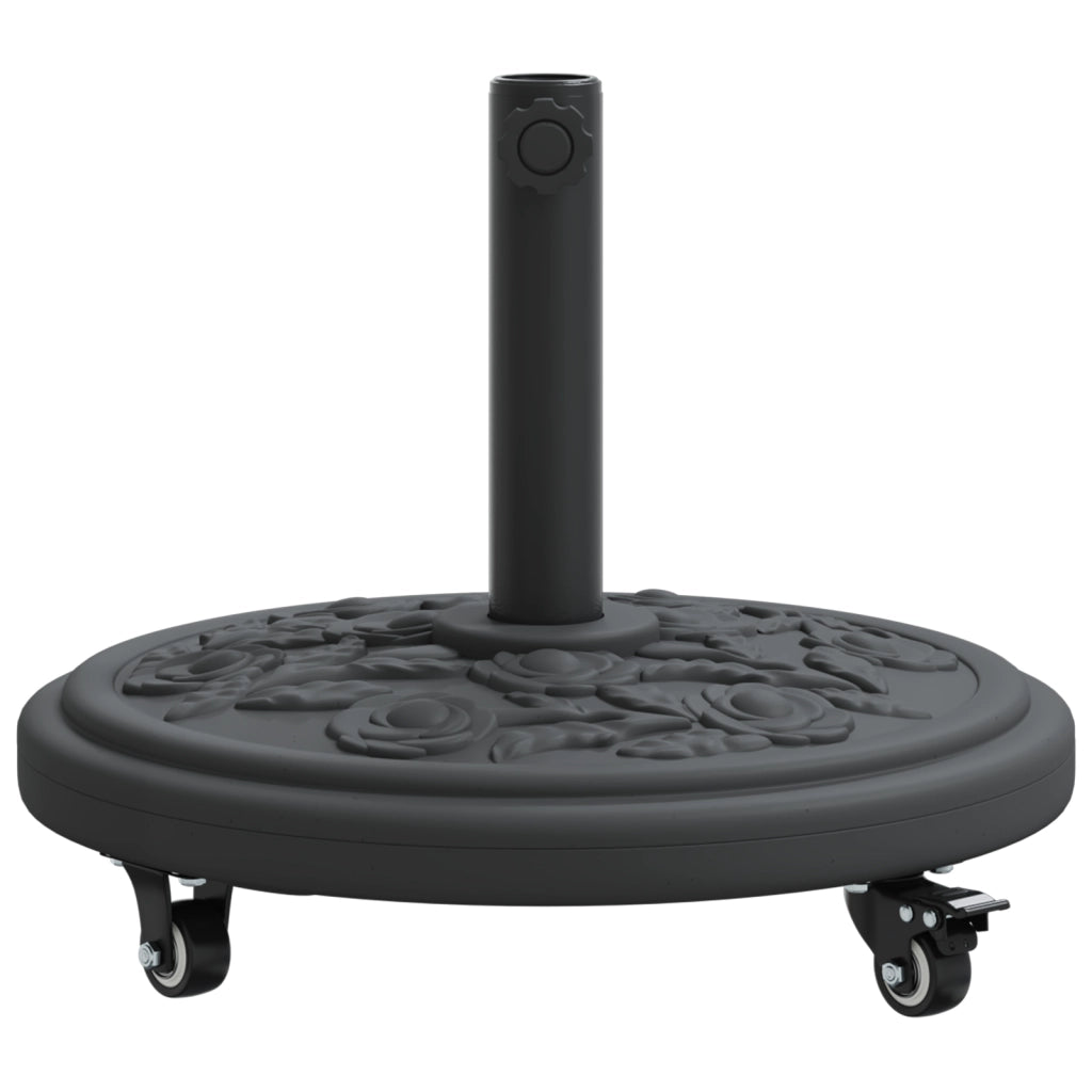 Base per parasol con ruote per pali Ã˜38-48 mm 13 kg Rotonda