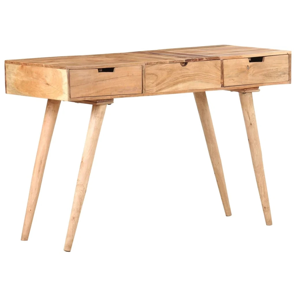 Toletta con specchio 112 x 45 x 76 cm legno massello di acacia 02_0006245