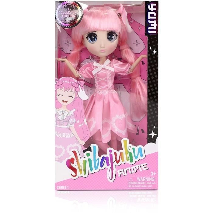 Grande bambola Kawai in stile giapponese da 30 cm - Yumi Doll - BANDAI - Licenza ufficiale Shibajuku Anime