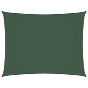 Parasole a Vela Oxford Rettangolare 2,5x4 m Verde Scurocod mxl 118982