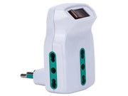 ADATTATORE TRIPLO SHUKO 2 POLI + TERRA 10A CON INTERRUTTORE- - bianco 87315 - 1 pezzi FANTON
