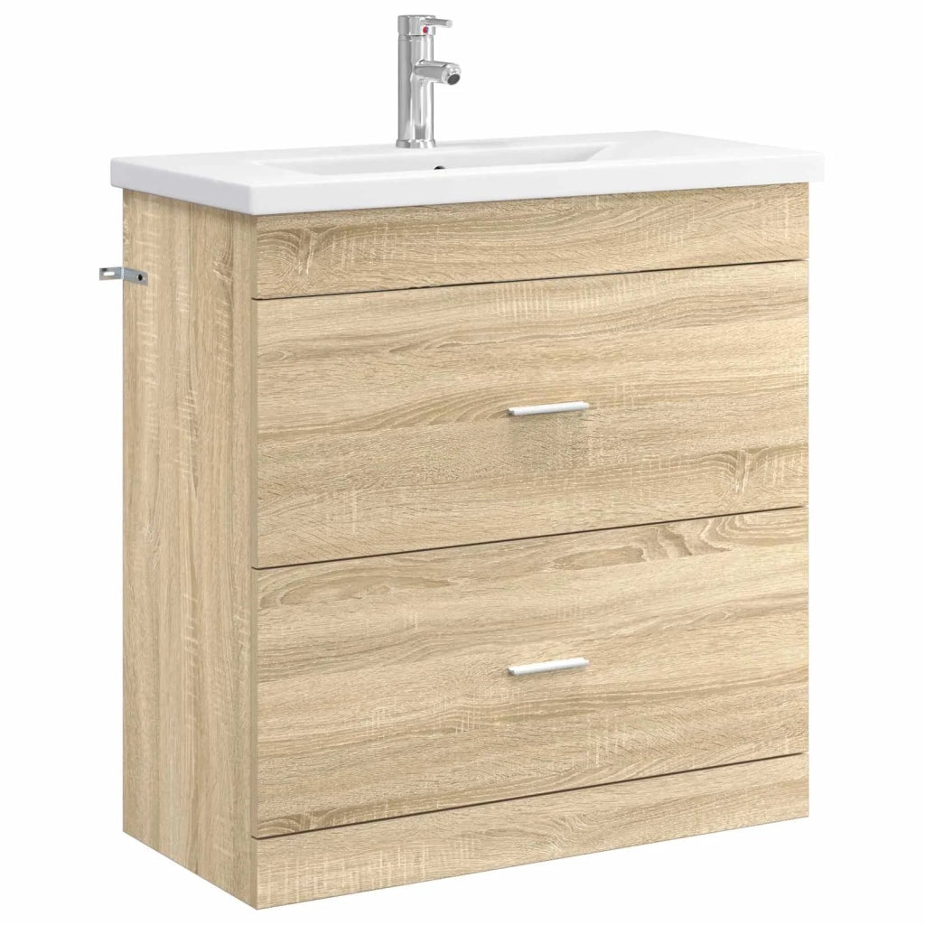 Set di mobili per il bagno Rovere Sonoma 81 x 40 x 84,5 cm 3404376