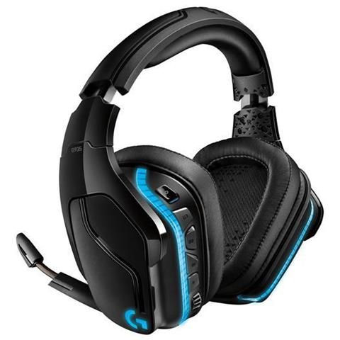 Logitech g g935 cuffia padiglione auricolare nero, blu - 981-000744