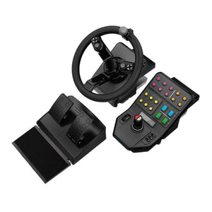 Volante e pedaliera simulatore guida g farming simulatior controller black 945 000062