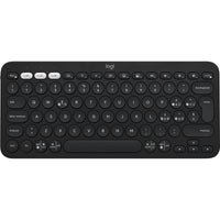 Tastiera per tablet logitech k380s pebble grafite - 920011819