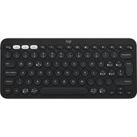 Tastiera per tablet logitech k380s pebble grafite - 920011819
