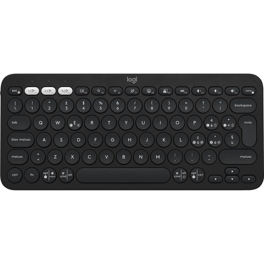 Tastiera per tablet logitech k380s pebble grafite - 920011819