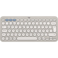 Tastiera per tablet logitech k380s pebble bianco - 920011820