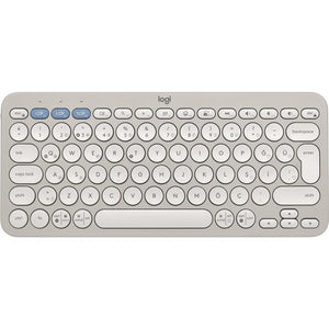 Tastiera per tablet logitech k380s pebble bianco - 920011820