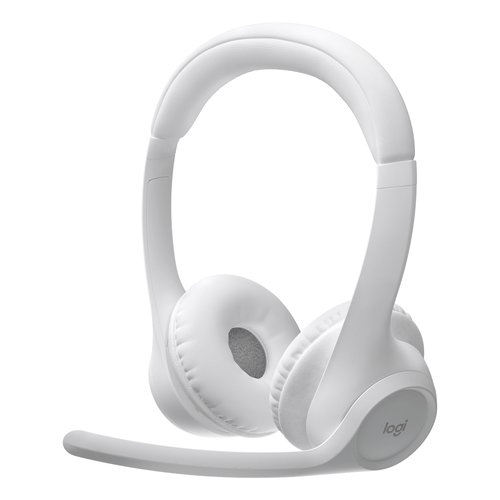Cuffie microfono bluetooth logitech 981 001417 zone 300 off white