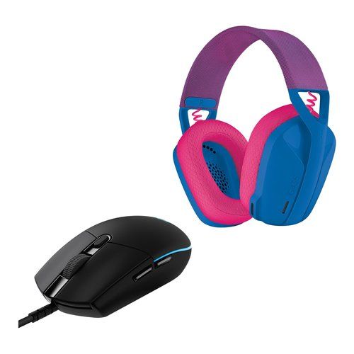 Cuffie gaming logitech 991 000528 g series g435 lightspeed black e whi