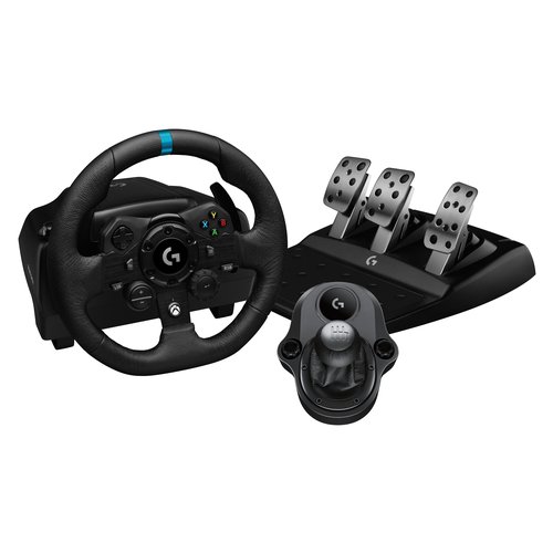 Volante e pedaliera simulatore guida logitech 991 000532 g series g923