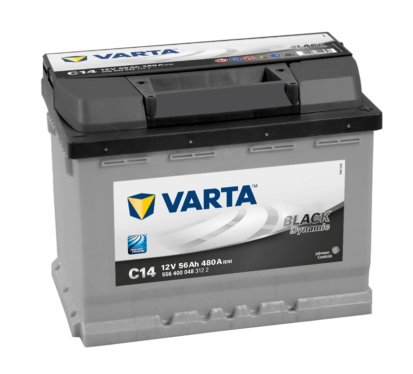 BATTERIA AUTO VARTA BLACK DYNAMIC C14 56AH