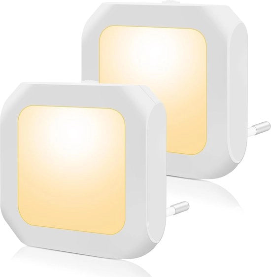 Lampada da Presa - Lampade da Presa Dimmabili - Lampada per Camera da Bambino - Lampada da Tavolo - Sensore di Luce Fissa e Variabile - Bambini e Bambini - Lampada - Presa da Muro - Dimmabile