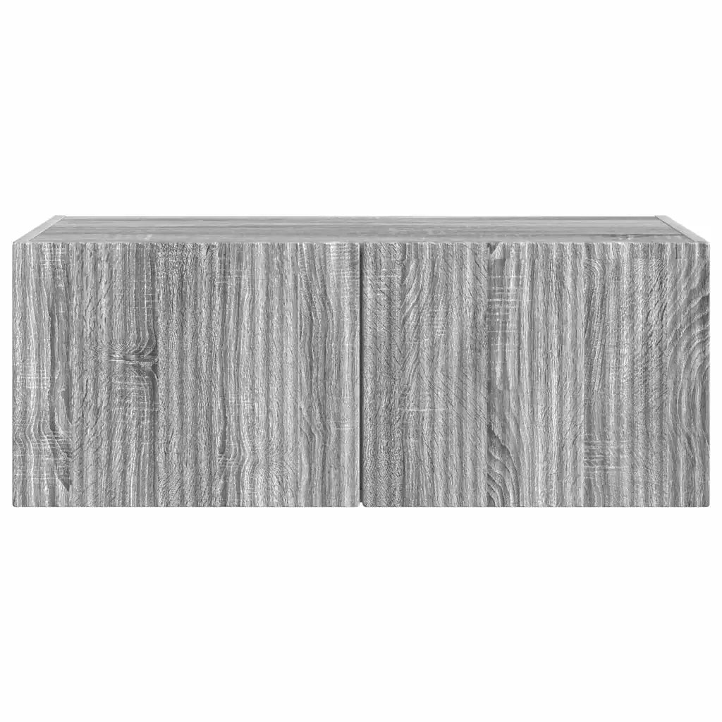 Mobile TV da parete-Mobile TV a Muro-Credenza TV Grigio Sonoma 60 x 31 x 29.5 cm 596954