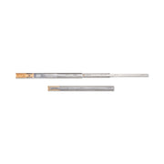 Set di guide a sfere per cassetti con estrazione totale e chiusura soft, altezza 45 mm, lunghezza 600 mm, Acciaio, Zin..