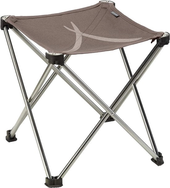 Camping-stool mini, sedile pieghevole, fino a 100 kg, in alluminio