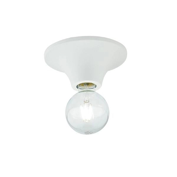 PLAFONIERA DA SOFFITTO BIANCA Ø 18 CM VESEVUS FAN