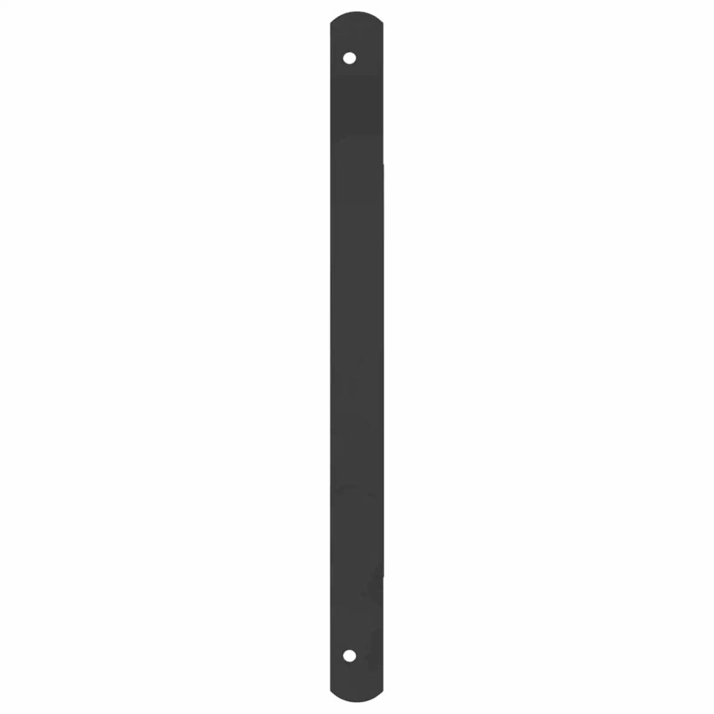 Griglia Finestra 116 x 45 cm Acciaio verniciato a polvere Nero
