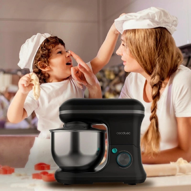 CECOTEC 04381 - Planetaria Impastatrice Cecomixer Merengue 5L 1200 Ice-Cream Black