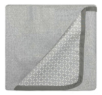 Copridivano in Poliestere con Penisola Sinistra Seduta 190 cm Grigio