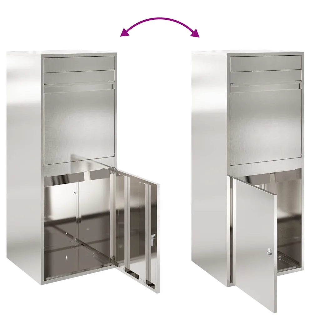 Cassetta per pacchi con archiviazione Argento 47,5 x 38 x 59 cm CFW6973327