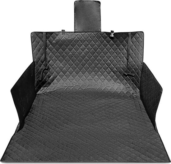 Protezione del Portellone per Cani, Coprimozzi Protezione del Portellone Coprimozzi con Blocco di Carreggiata e Protezione Lato, Impermeabile & Antiscivolo