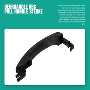 Manubrio di sterzata per Transit Connect - Materiale ABS - Resistente allo shock - Lato sinistro/destro - Progettazione precisa - Manubrio di sterzata per auto