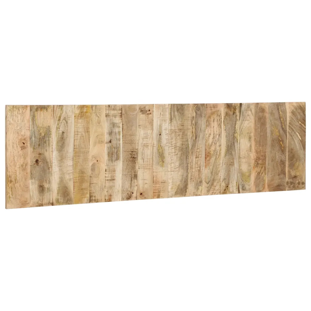 Testiera | Testata 180 cm in Legno Massello di Mango Grezzo