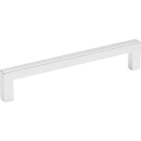 MANIGLIA PER MOBILI 'UN34' Interasse 128 mm - Cromo opaco - METAL GROUP