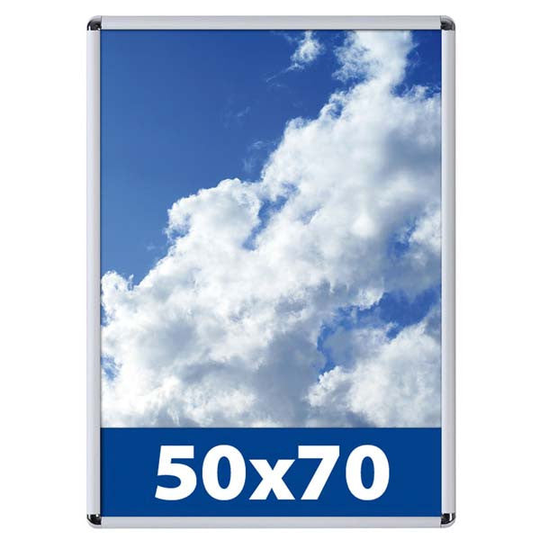 Cornice a scatto 50 x 70 profilo 25mm angolo tondo