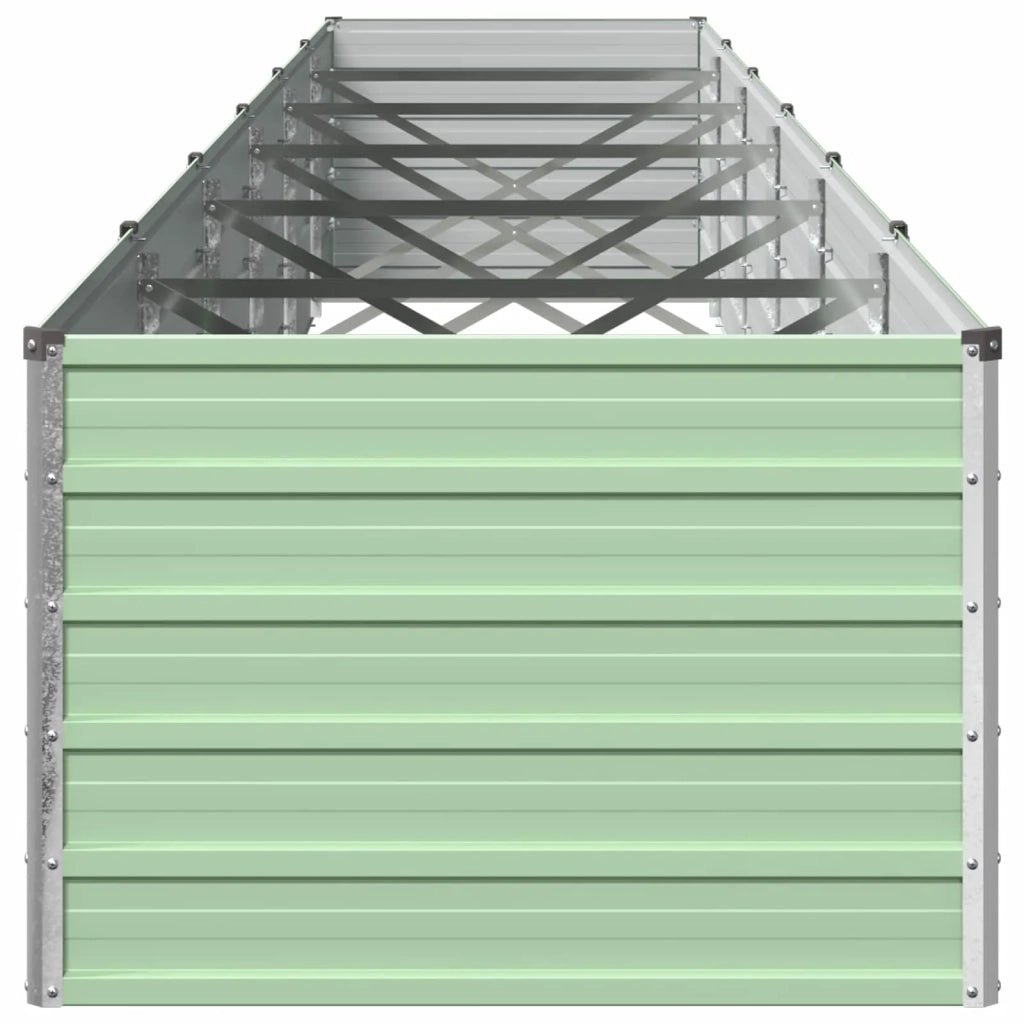 Letto rialzato da giardino Verde Pastello 600 x 80 x 55 cm 8006459
