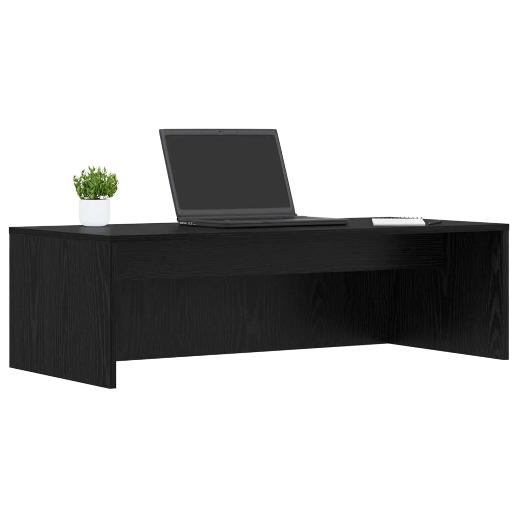 Scrivania a parete Rovere Nero 100 x 45 x 30 cm 891401