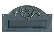 PLACCA BUCALETTERE POSTA ANTICA GHISA A3/GH
