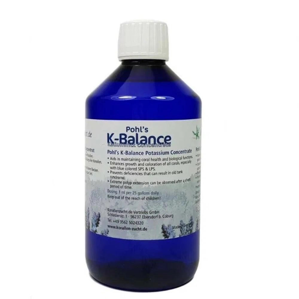 Korallen-Zucht Pohl's K-Balance Kaliummix - concentrato di potassio Formato: 250 ml