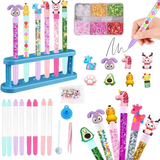 Set di punteruoli da realizzare da soli - Attività di creatività - Punteruoli per bambini - DIY - Incluso materiale - Kit di attività da fare
