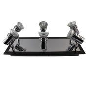 Stecca 6 Faretti MAX 6X50W GU10 - Serie BUDAPEST ALEYAY