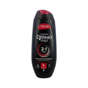 DERMOMED GEL DOCCIA SHAMPOO 2 IN 1 CON PANTENOLO PH NEUTRALE DERMATOLOGICAMENTE TESTATO 250 ML