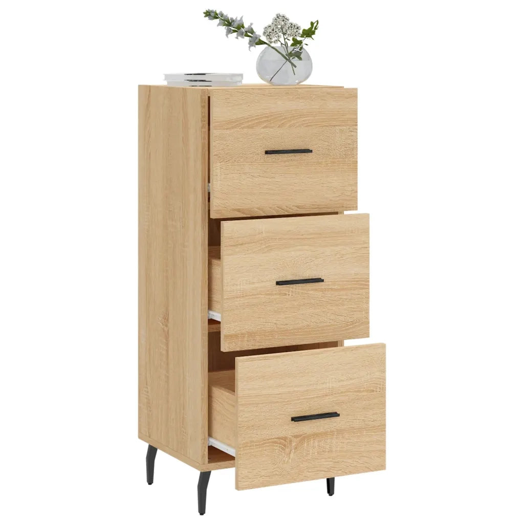 Credenza Rovere Sonoma 34,5x34x90 cm in Legno Multistrato 828623