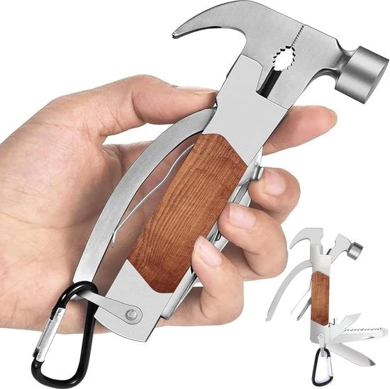 Regalo per papà e partner - Multitool di Natale per compleanno - Piccola martellina per padre marito zio nonno - Gadget interessante