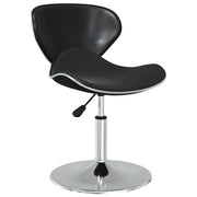 Sedie da Pranzo 4 pz Nere in Similpelle 3088576