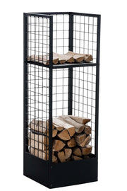 Portalegna da caminetto Forrest nero