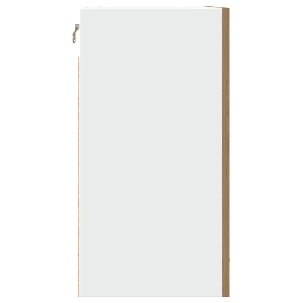vidaXL Mobile Pensile “Lyon” Rovere Artigianale 80x31x60 cm
