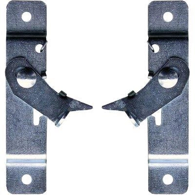 BLOCCATAPPARELLA LATERALE AVVOLGIBILI UNIVERSALE - ZINCATA DX/SX CF=PZ 2- 5 confezioni