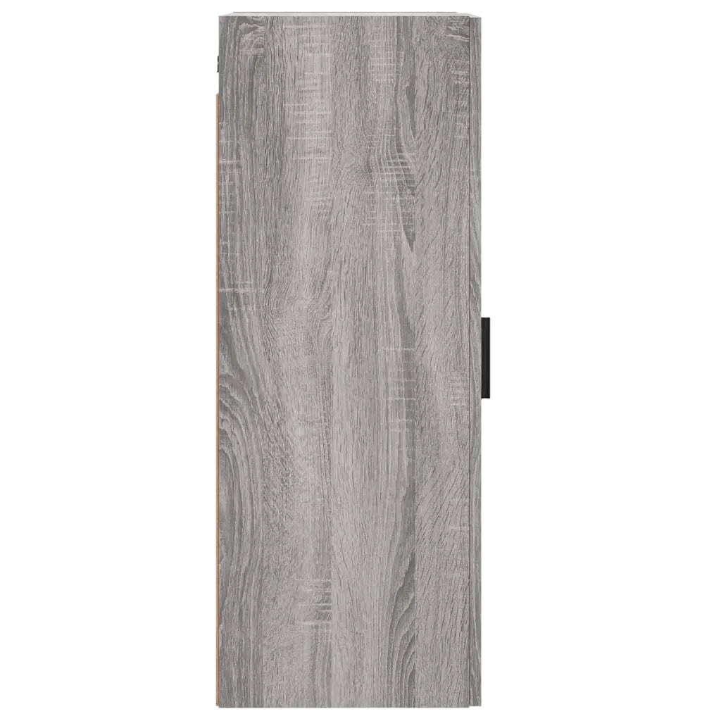 Armadietto a Muro | Mobile a Parete Grigio Sonoma 34,5x34x90 cm
